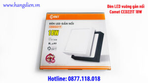 Den-LED-vuong-gan-noi-Comet-CED221T-18W
