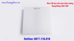 Den-LED-vuong-cam-bien-op-tran-Rang-Dong-LN12-18W-220x220x36