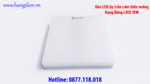 Den-cam-bien-op-tran-Rang-Dong-LN12-18W-mau-trang