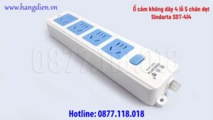 O-cam-khong-day-4-lo-5-chan-det-Sindarta-SDT 41410A-2500W