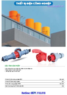 Bảng giá phích cắm ổ cắm công nghiệp MPE mới nhất 2026