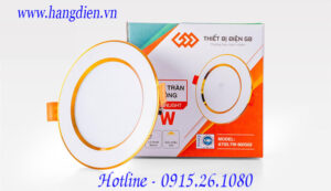 Đèn âm trần khối đúc - AT02-7W - ánh sáng trắng